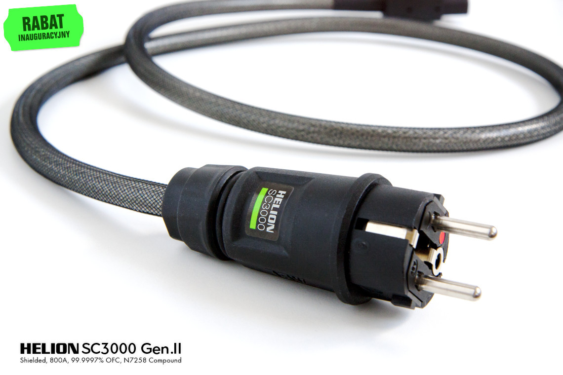 SC3000 Gen.II Shielded 800A 99.997% copper N7258 compound insulator power cable